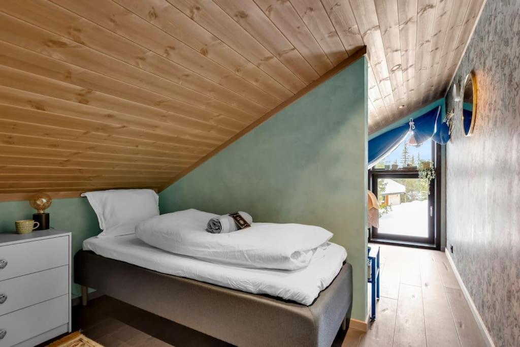 Peaceful Oasis. Panoramic Forest- & Mountain View. Sauna. Beitostolen 외부 사진