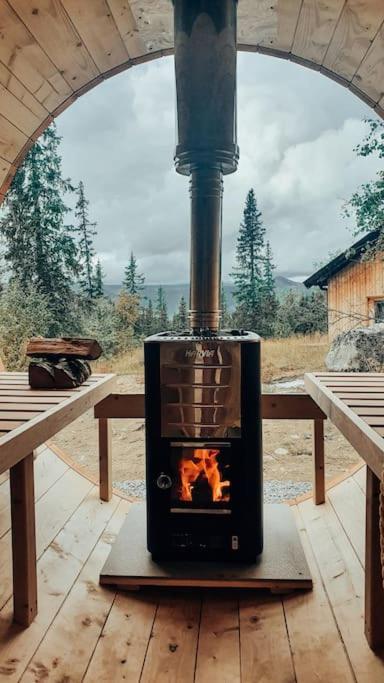 Peaceful Oasis. Panoramic Forest- & Mountain View. Sauna. Beitostolen 외부 사진