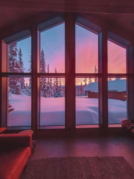 Peaceful Oasis. Panoramic Forest- & Mountain View. Sauna. Beitostolen 외부 사진